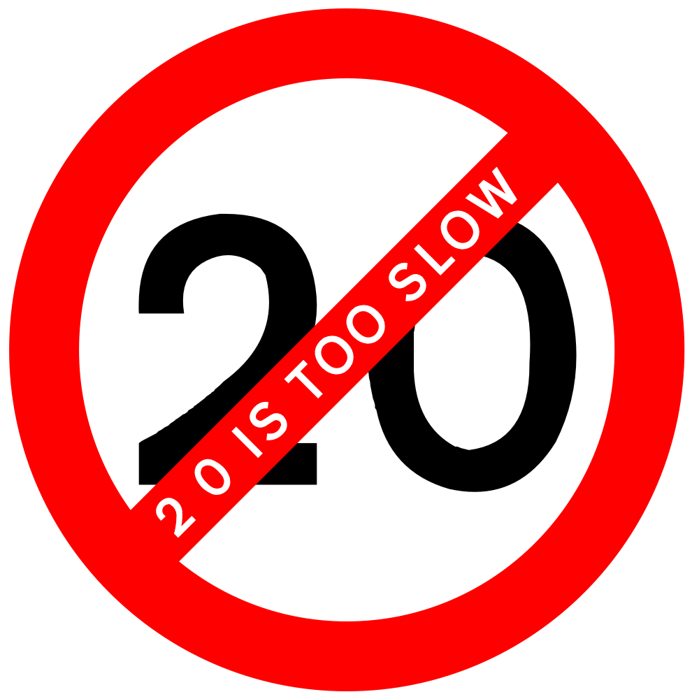 2 0 is too slow